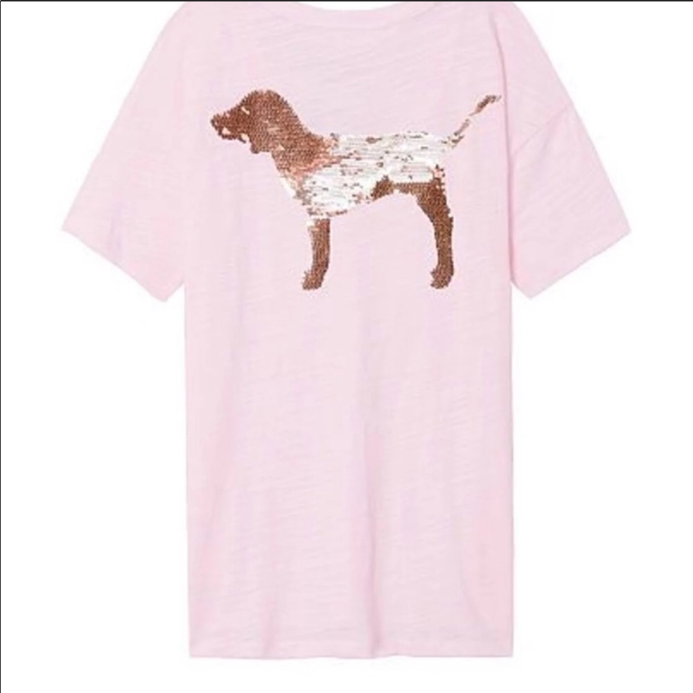 Pink v neck